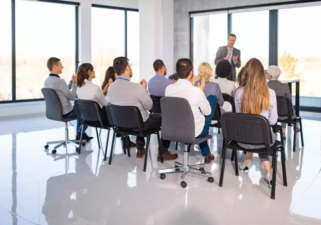 People in a classroom